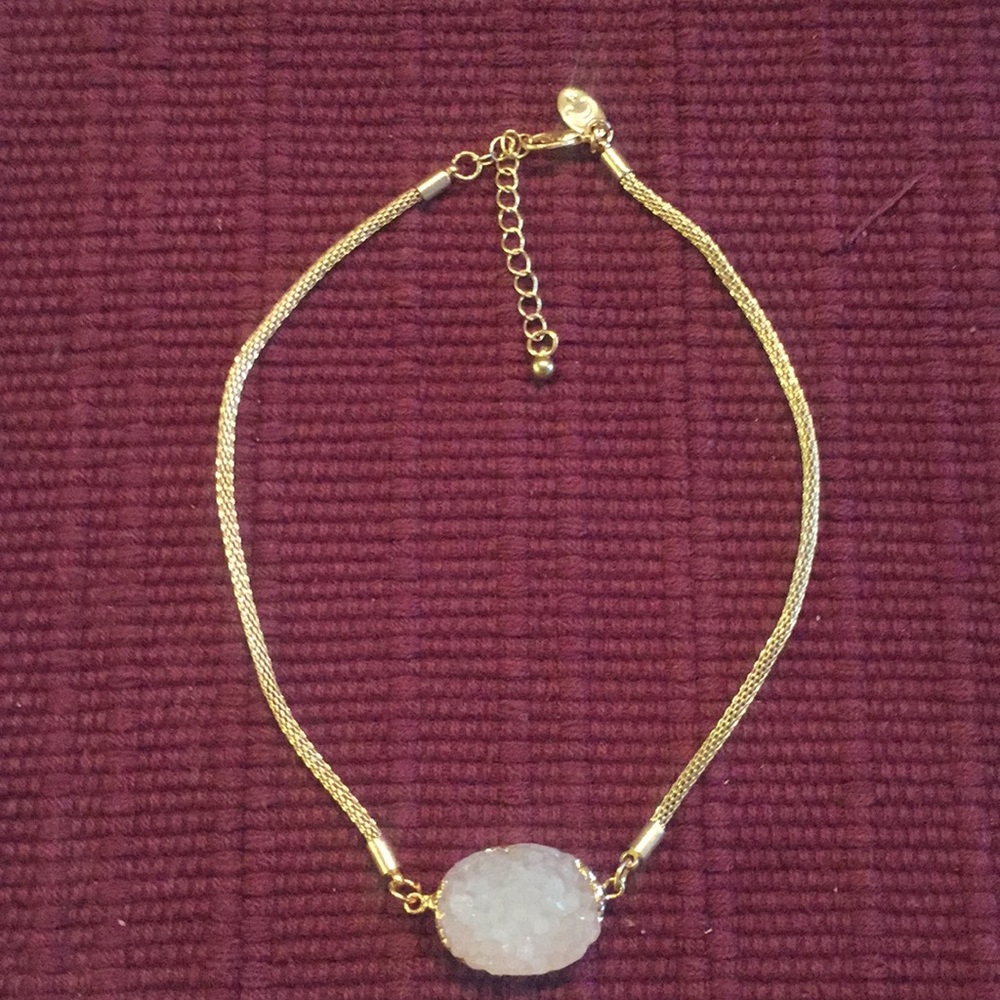 Gemstone choker necklace